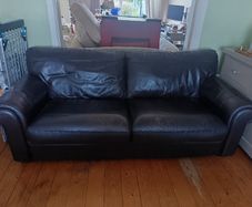 3 Seater Leather Couch
