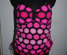 Marks&Spencer Pink Mix Medium leg swimsuit size UK18 EU46 cup C/D Postage included