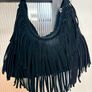 Vintage Warehouse suede fringed bag Image 6