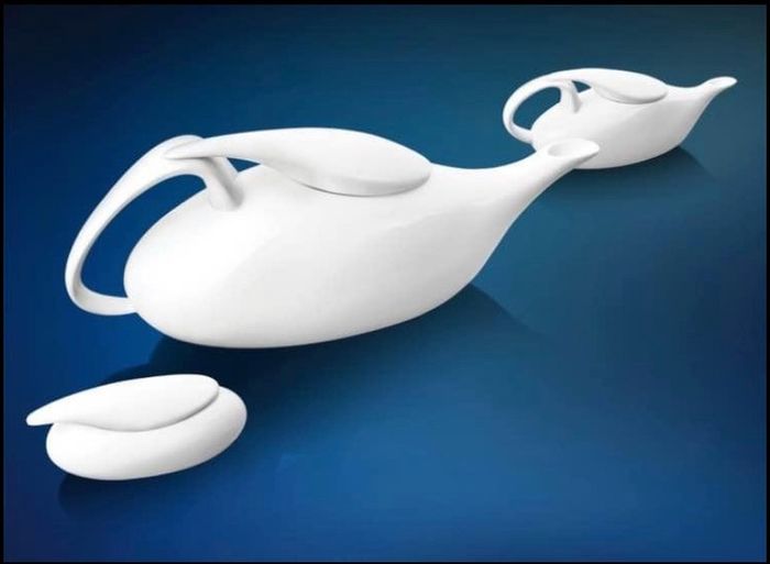 Newbridge Dove Tea Set Teapot Milk Sugar