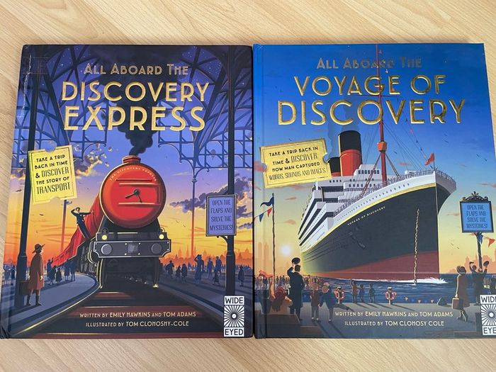 Lift The Flaps - All Aboard the Discovery Train and voyage of discovery