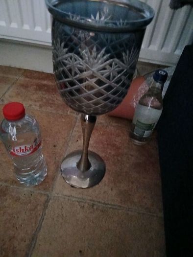 2 Massive Candle Holder