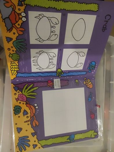 BNIB I can draw book, wipe clean