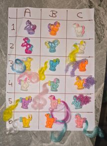 Petite Ponies Just 10 Euro Each -  MLP G1 My Little Pony Accessories