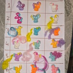Petite Ponies Just 10 Euro Each -  MLP G1 My Little Pony Accessories