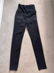 Black Maternity Jeans Size 8/10