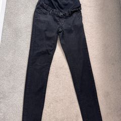 Black Maternity Jeans Size 8/10