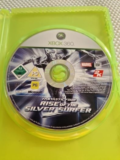 Fantastic Four Rise of the Silver Surfer Xbox 360 Games Original Games Original