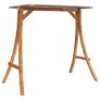 Swing Frame with Anthracite Roof Spruce Wood with Teak Finish Image 4