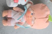 Strawberry Shortcake Apricot Doll 1979 and Hopsalot the Pet Rabbit mostly complete HTF AGC Kenner A.G.C same era as MLP G1 My Little Pony