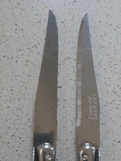 Laguiole Jean Dubost France Set of 6 Steak Knives