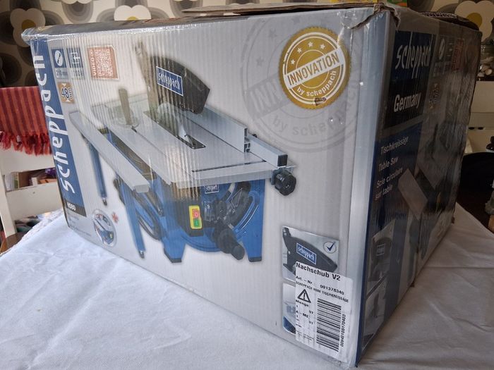 Table saw - Scheppach HS80 210mm, 1200W - 230V