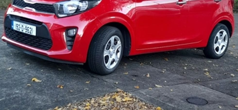 2019 Kia Picanto Red 1 litre