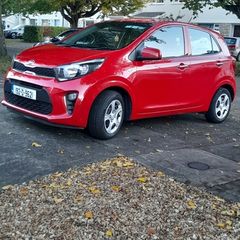 2019 Kia Picanto Red 1 litre
