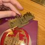 2 Biltmore Estate North Carolina Christmas Tree Gold Finished Ornaments Image 6