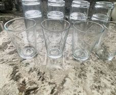 12 juice glasses