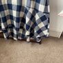 dress Bnwt paise asymmetrical gingham check dress size 10 Image 3