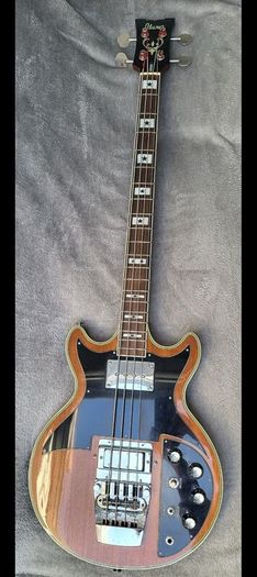 All original 1973 Ibanez Artist Bass 2615B with original HSC
