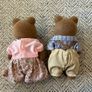 Rare Sylvanian Families Marmalade Bear Grandparents (Quincy & Clementine) Image 2