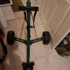 Golf Trolley, Light, easy fold away and in excellent condition