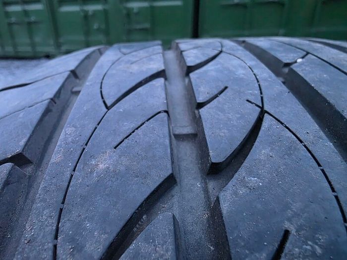 two wheels with perfect tyres