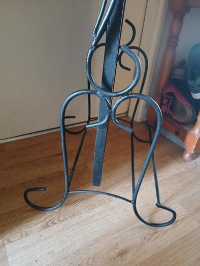 Beveled Glass Standing Mirror
