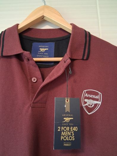 Arsenal Polo Shirts. Not An Arsenal Jersey. Official Arsenal Football Club Merch. Buy One Or Both. Collect In Dublin Or Receive Via Post.