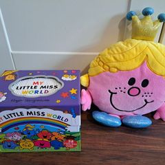 Mr men/ little Mrs world bookset(38 books) and teddy