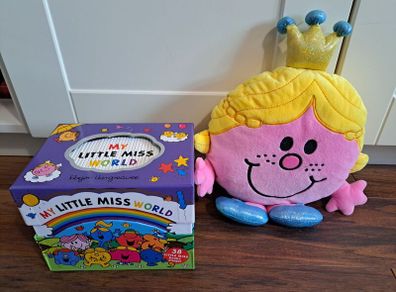 Mr men/ little Mrs world bookset(38 books) and teddy