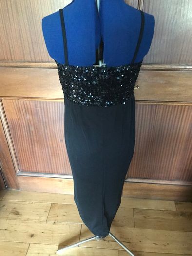 Black Sequin Dress - Size 12