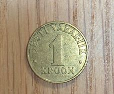 Estonia 1 Kroon Coin