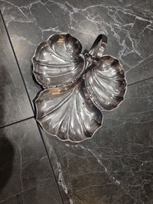 silver plated tray