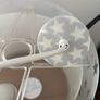 Dalber grey star pattern pendant light for child's bedroom Image 5