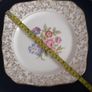 PLATE - Vintage - Tunstall - Chintz Square Floral Image 6