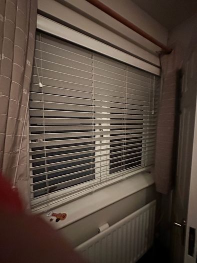 wooden blinds