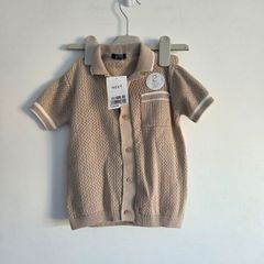 Next Baby Boy Knit 2-Piece Set (Polo Button Up Shirt & Shorts)