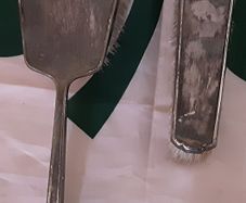 Art decco style brushes, ( Hall mark's)