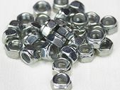 (25pcs) M5 Nylon Insert Hex Lock nuts