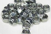 (25pcs) M5 Nylon Insert Hex Lock nuts