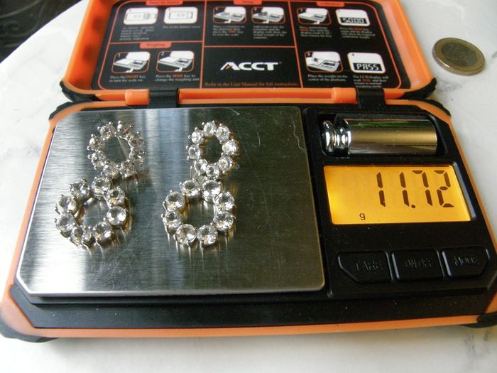 Limited Edition Cullinan White Topaz 925 Sterling Silver Drop Earrings 13.92ct Certificate of Authenticity