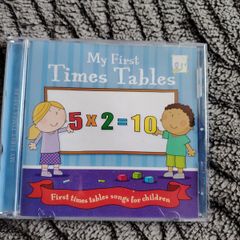 My First Times Tables CD and Times Tables Book