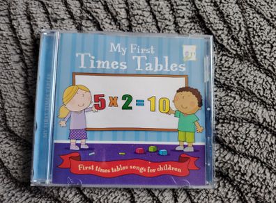 My First Times Tables CD and Times Tables Book