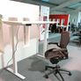 Pro Electric Standing Desk - 1500x800, Dual Moto,  3-Stage Legs Image 2