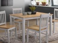 main image for ad Bolton Grey &amp; Oak Set Dining Set