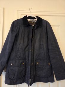 Barbour Abbey Wax Jacket Size 14