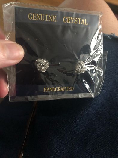 crystal earring
