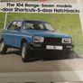 Peugeot 104 Sales Brochure. Image 2