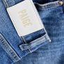 Paige Sasha distressed wide-leg jeans size 24 UK8 Image 4
