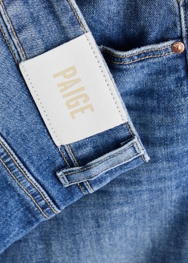 Paige Sasha distressed wide-leg jeans size 24 UK8