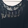 River Island Black Lace Top - Size 6 Image 3